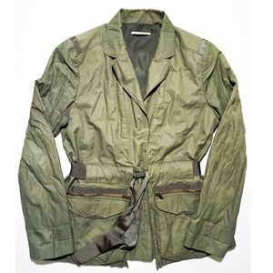 T Tahari Jacket Military Utility